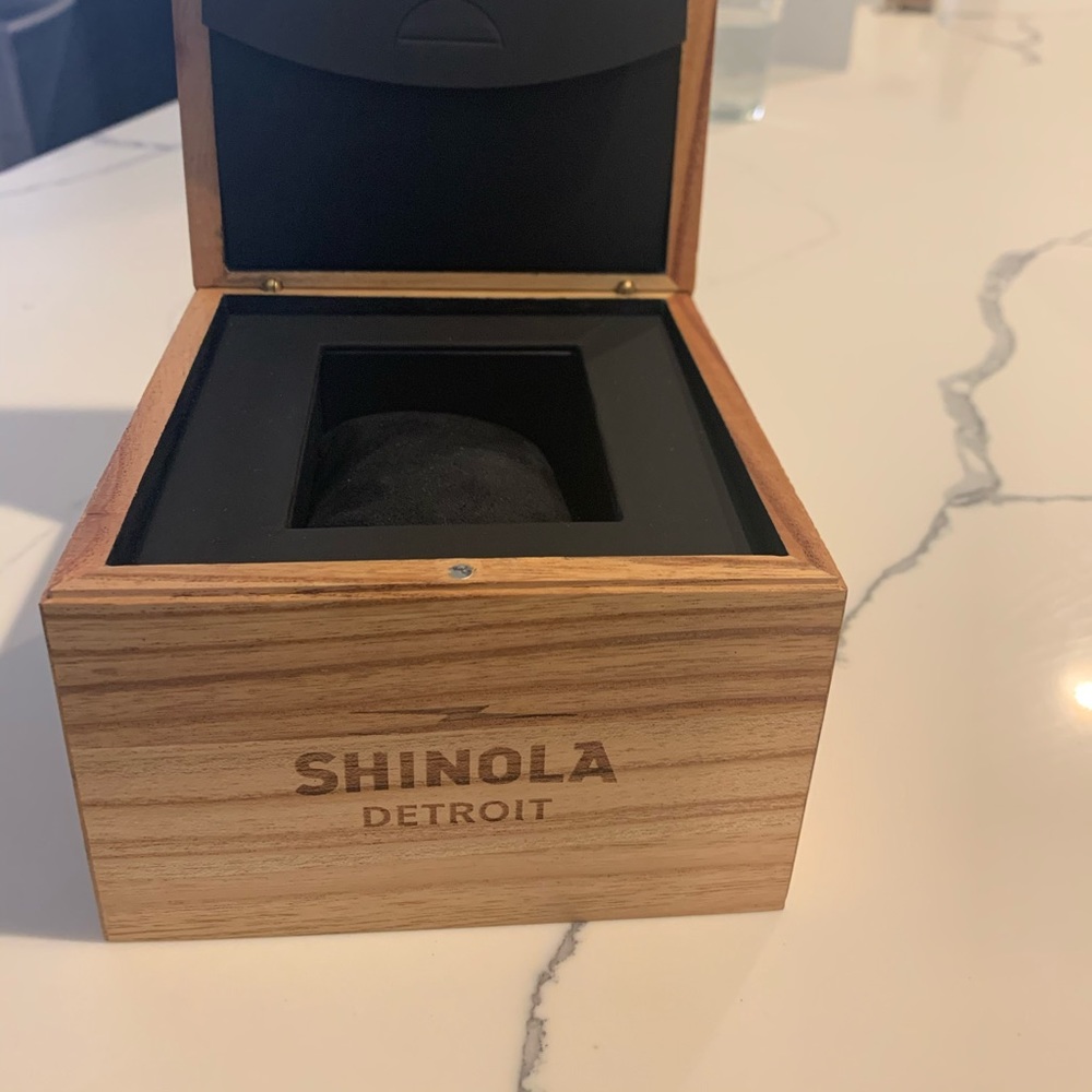 Shinola watch box
